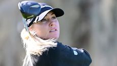 Charley Hull taking a shot at the Hilton Grand Vacations Tournament of Champions 