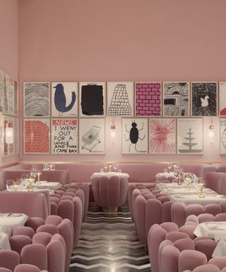 Sketch, beautiful interior designed restaurants in London