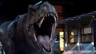 T-Rex in Jurassic World