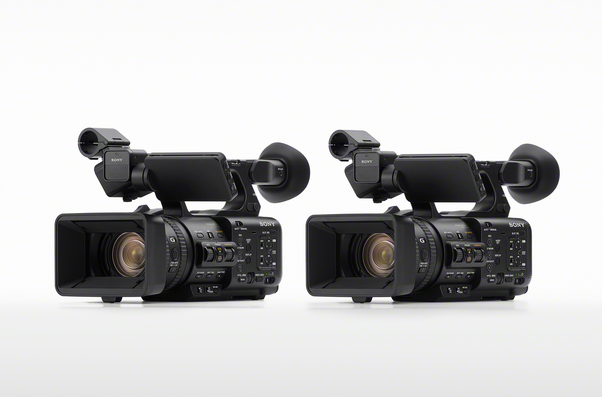 Sony NX800 and Z200 camcorders with AI features