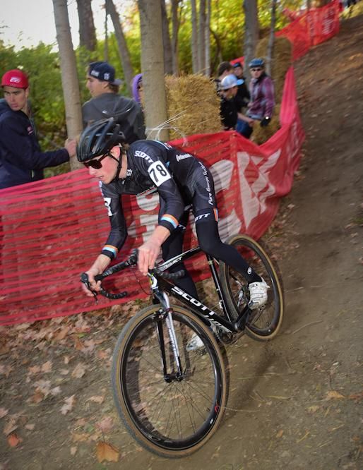 Cameron Dodge (Scott-Pure Energy) was clearly going for the win today