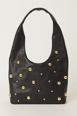 Georgette Hobo Moto Ledertasche