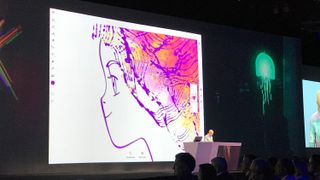 Kyle Webster takes the stage at Adobe MAX to showcase Adobe's Project Gemini incredible capabilities