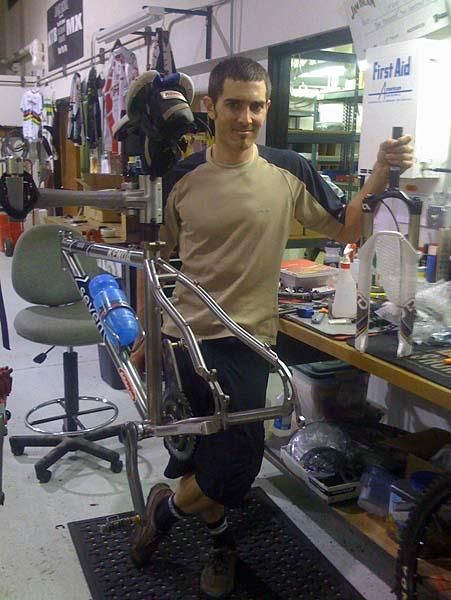 Outfitting the bikes with SRAM XX group