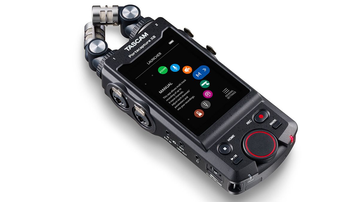 Tascam releases the Portacapture X8: a high-spec multitrack recorder that fits in your pocket