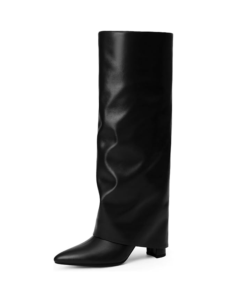 Modatope, Knee High Black Boots