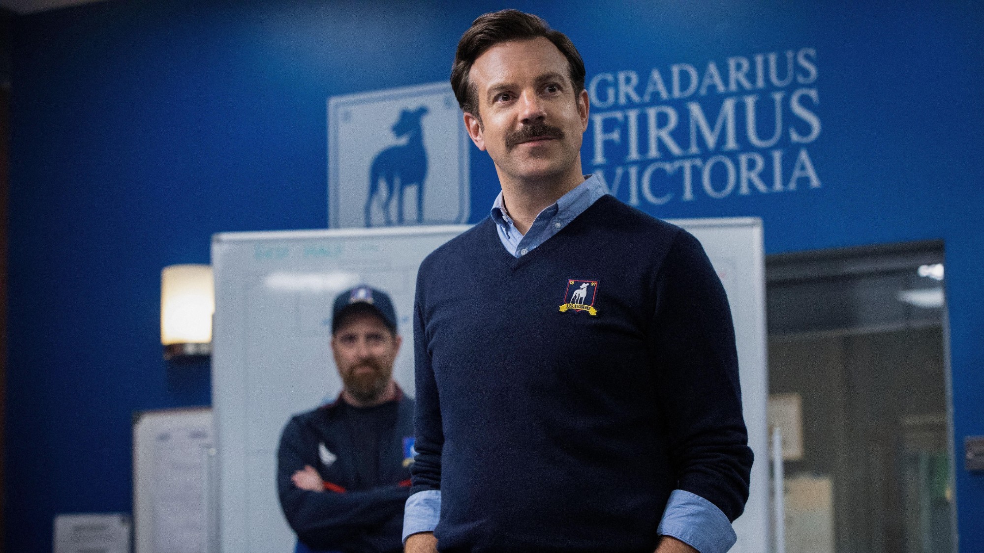 Jason Sudeikis stars in 'Ted Lasso' on Apple TV