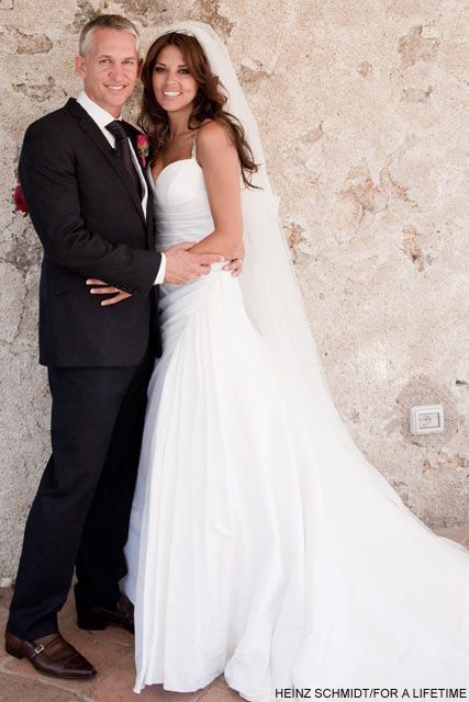 SEE Gary Lineker Danielle Bux s wedding pics Marie Claire UK