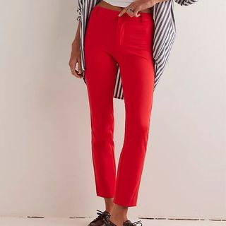 Red trousers from Free People