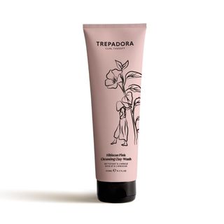 best shampoo for curly hair - Trepadora Hibiscus Pink Cleansing Clay-Wash