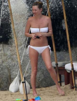 Kate Moss in a bikini