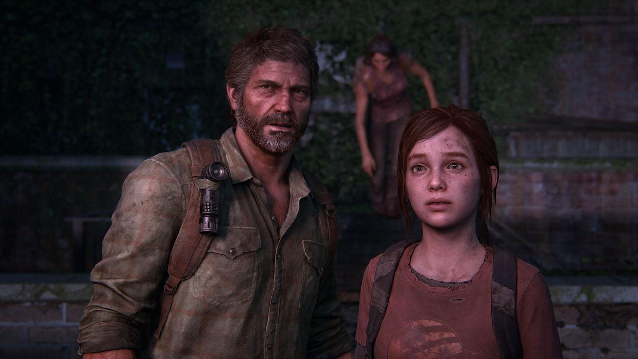 The Last of Us Part 1 Joel with Ellie and Tess