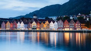 A fjord in Norway, which inspired Disney's Frozen