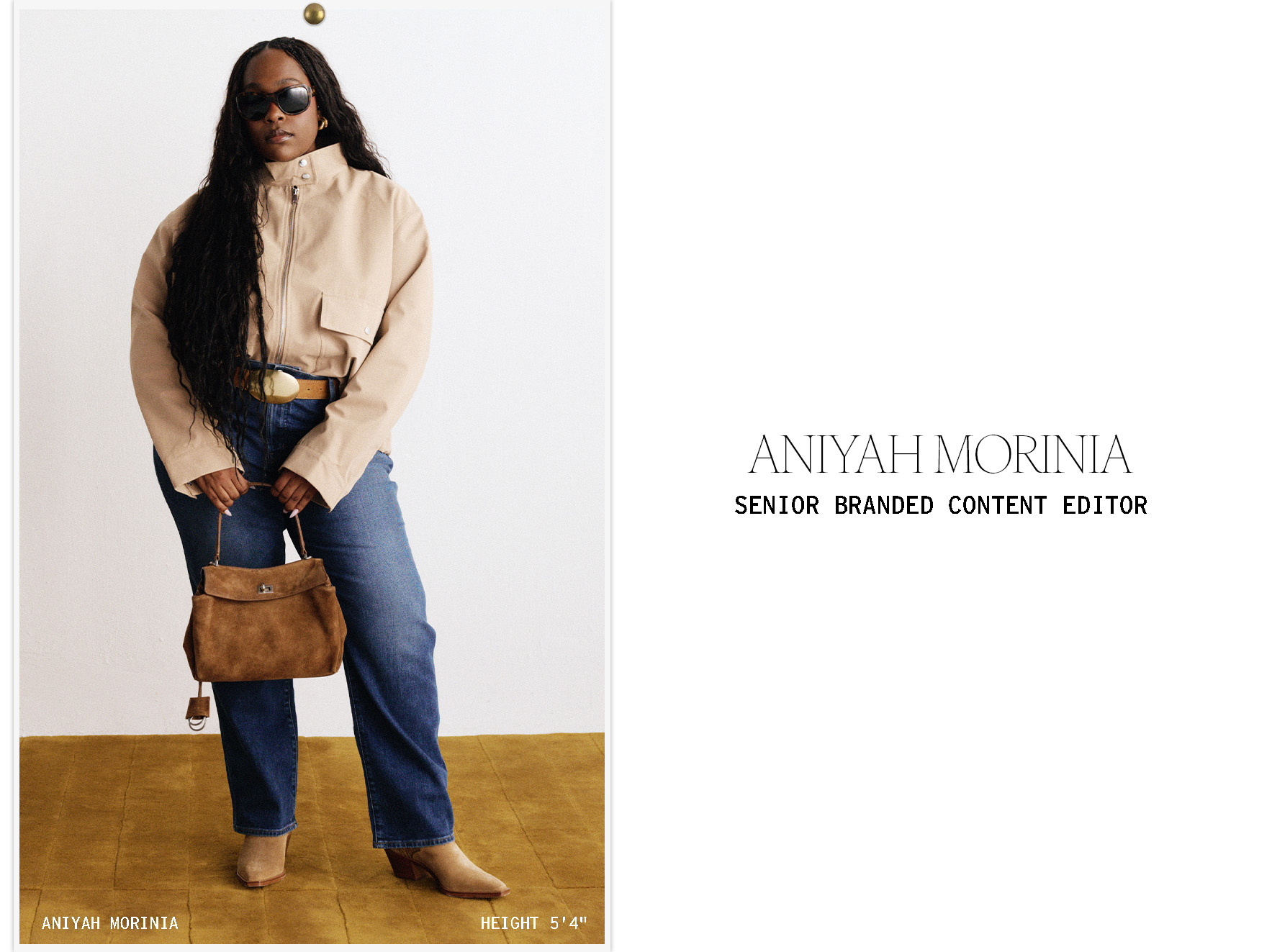 Who What Wear, The Great Try-On, Spring 2026: B-Low the Belt Myra Washed Leather Belt.