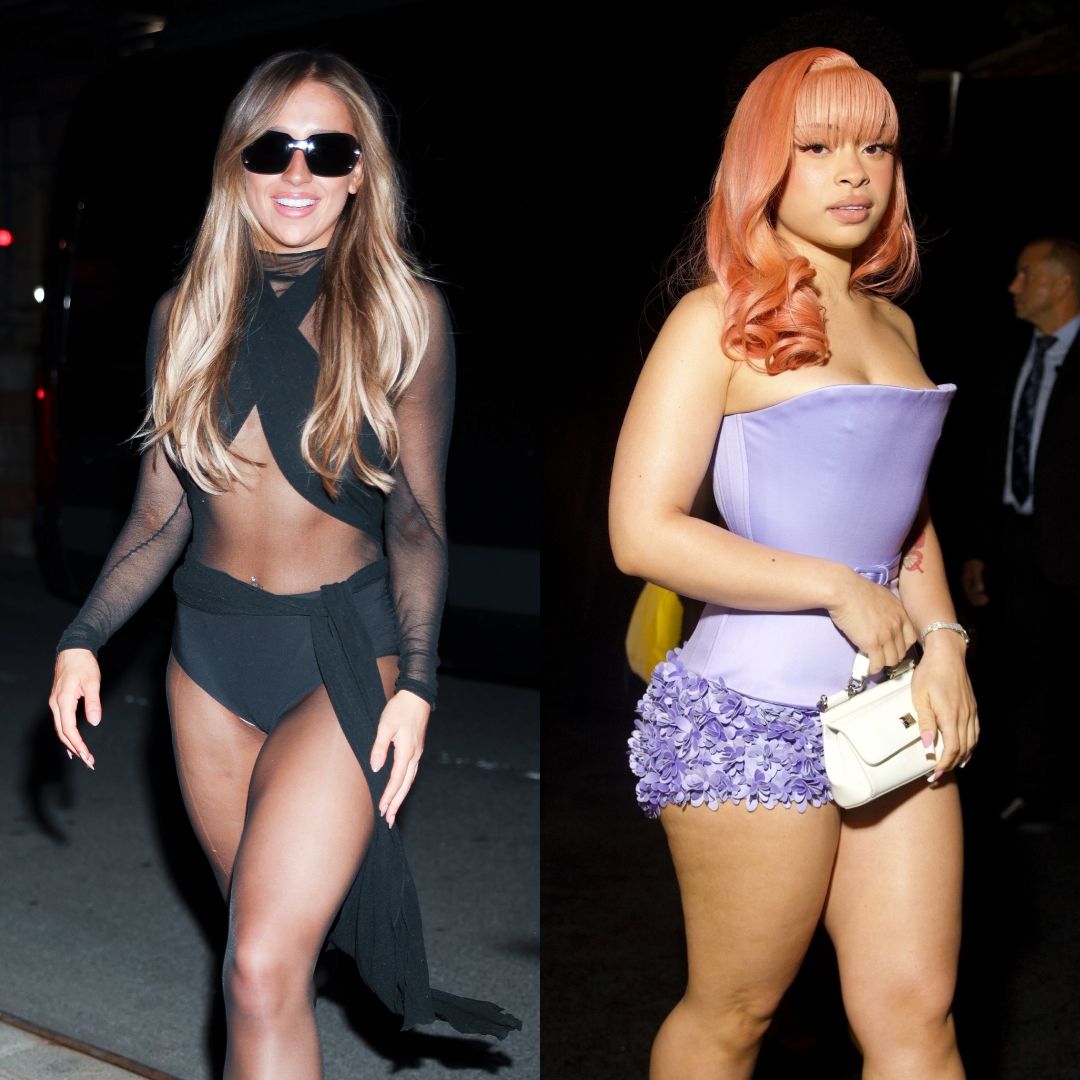 celebrities attended 2025 MTV VMAs after parties in lingerie-inspired looks