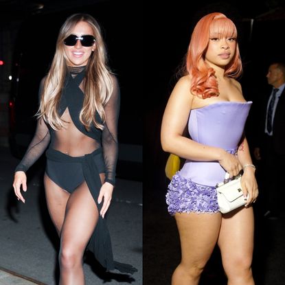 celebrities attended 2025 MTV VMAs after parties in lingerie-inspired looks