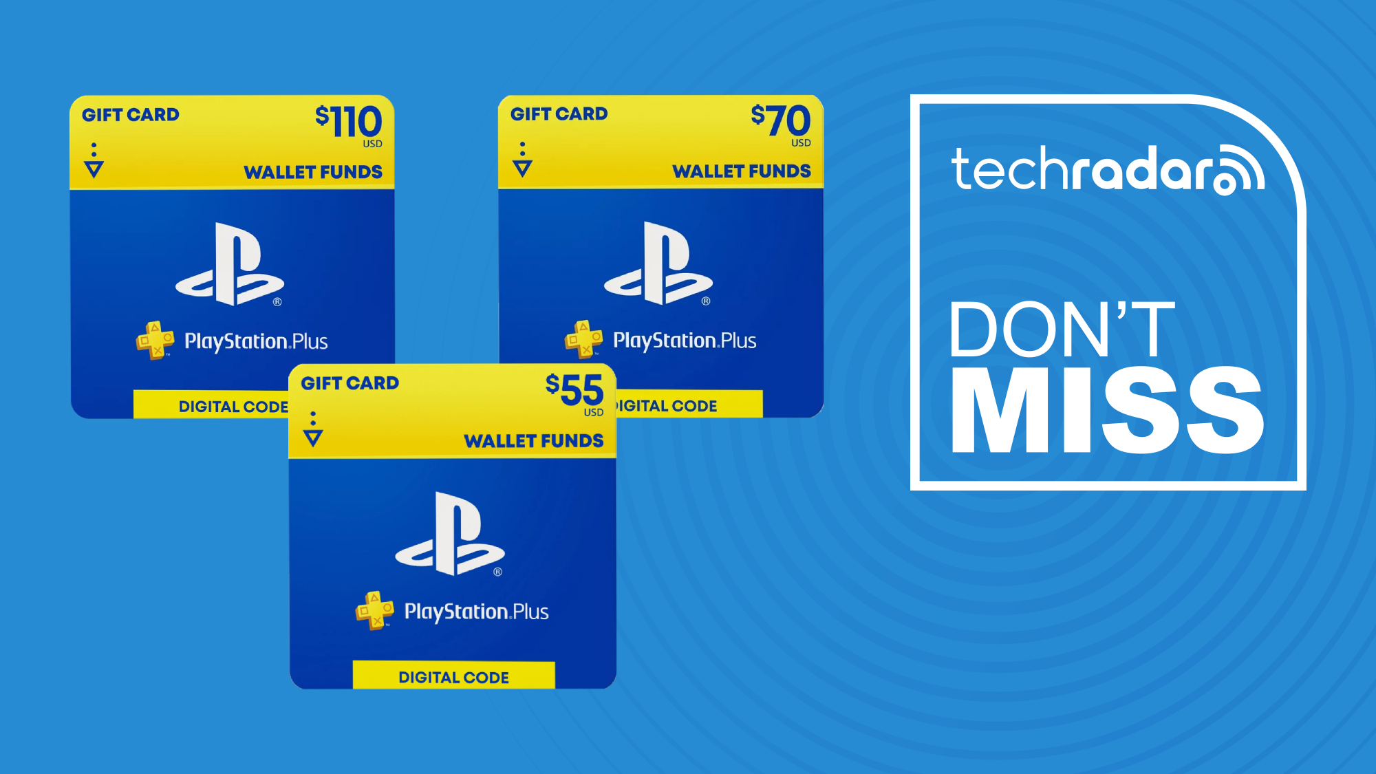 PlayStation Plus $30 Wallet Funds [Digital] 