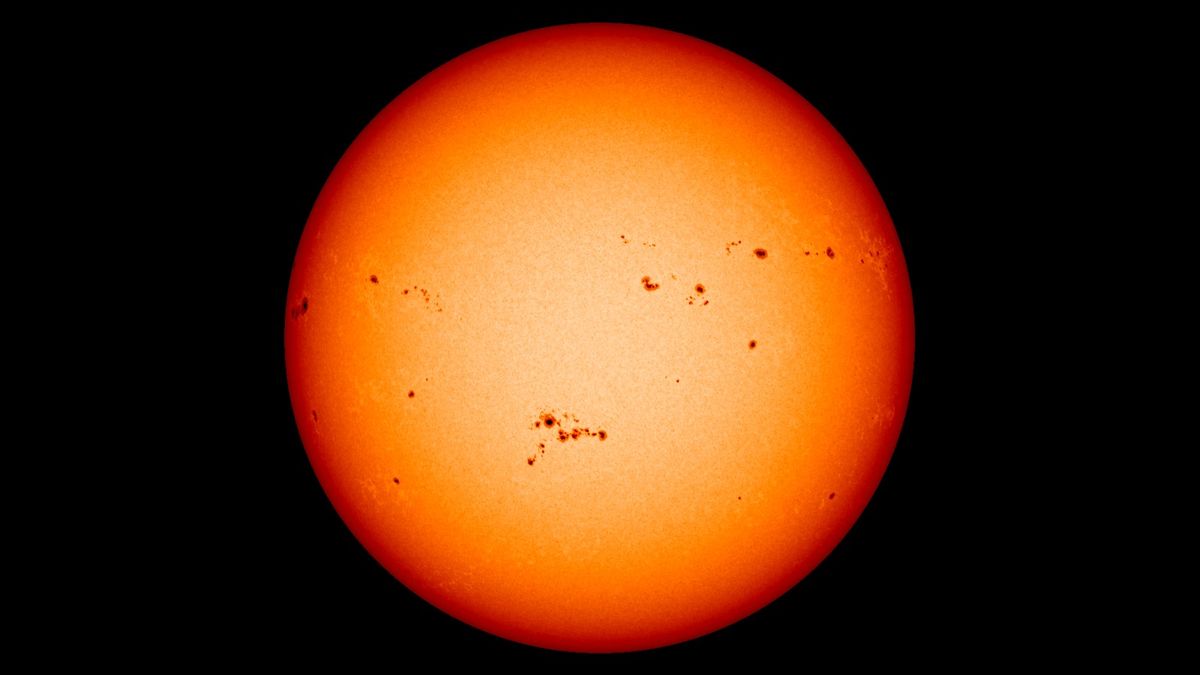 Can sunspots affect the temperature?