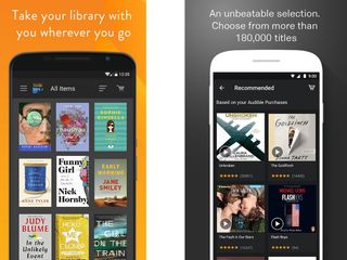 Kindle or Audible (Android, iOS: Free)