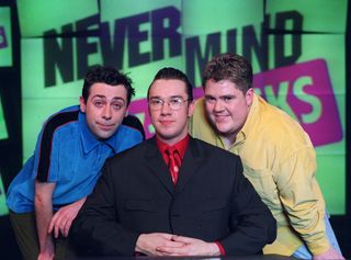 The previous Never Mind The Buzzcocks team for the BBC show.