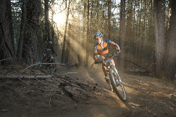 Beth Ann Orton in the High Cascades 100