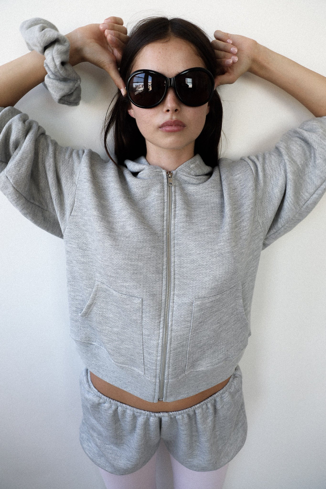 Charlie Beads, Chuck Hoodie Grey French Terry