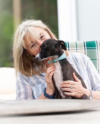 Jane Moseley's Italian Greyhound Zeppo (©Andrew Sydenham/Country Life)