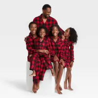 18. Holiday Red Buffalo Check Matching Family Pajamas: View at Target