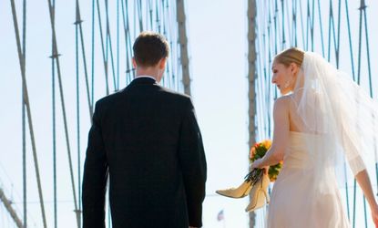 The average Manhattan wedding costs, $76,687.