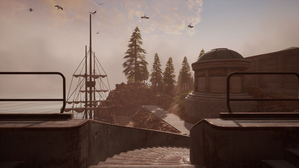 Myst 2021 DLSS and FSR image quality comparisons