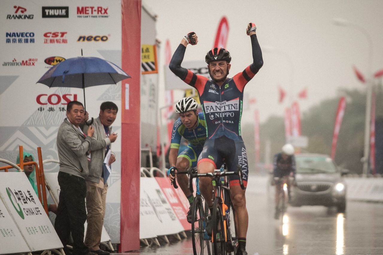 Daniele Colli wins stage 4 of the Tour of China