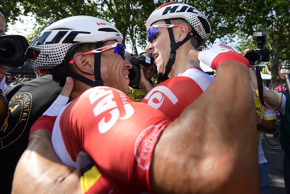 Caleb Ewan (Lotto Soudal) wins stage 16 at the Tour de France