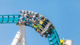 Fury 325 roller coaster at carowinds