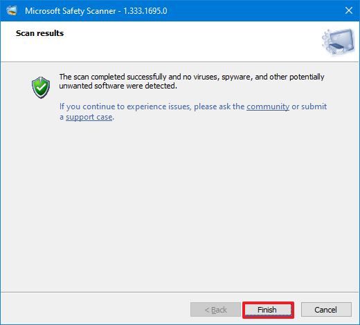 How To Remove Malware Using Microsoft Safety Scanner On Windows 10 ...