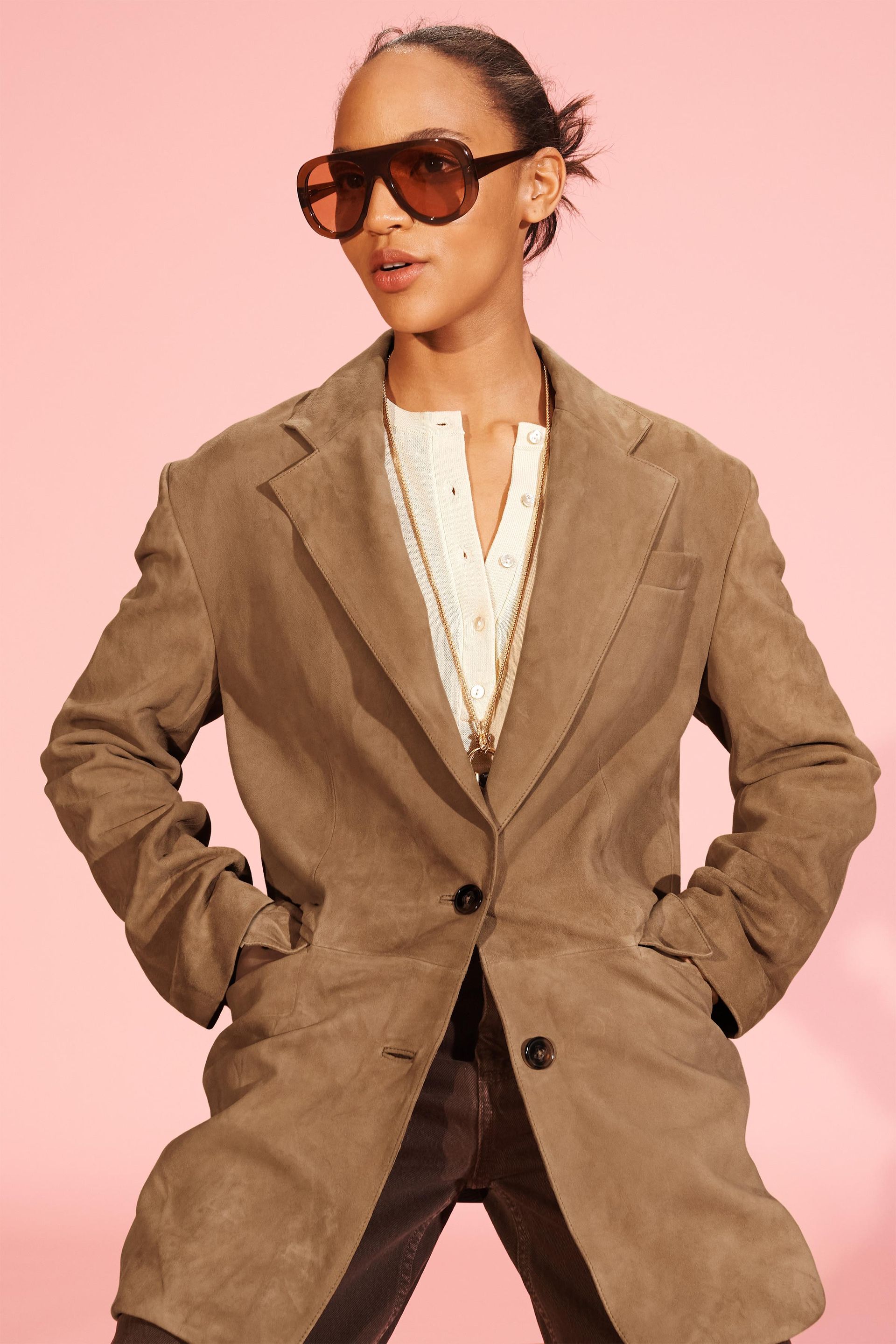 Limited Edition 100% Suede Leather Blazer