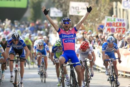 Diego Ulissi (Lampre - ISD) wins stage 3