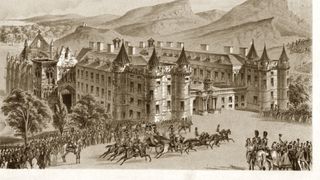 The Ancient Royal Palace of Holyrood. Edinburgh', mid 19th century