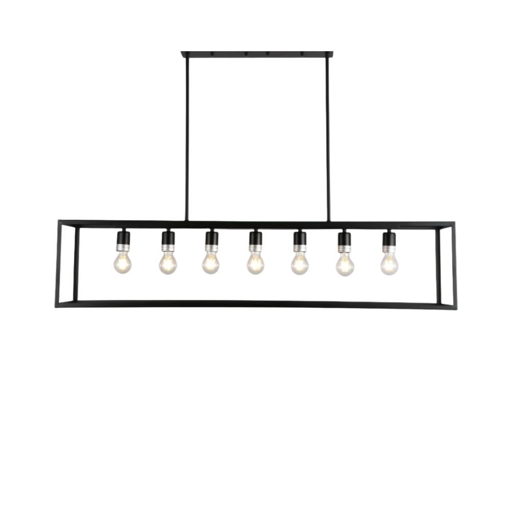 contemporary black pendant light