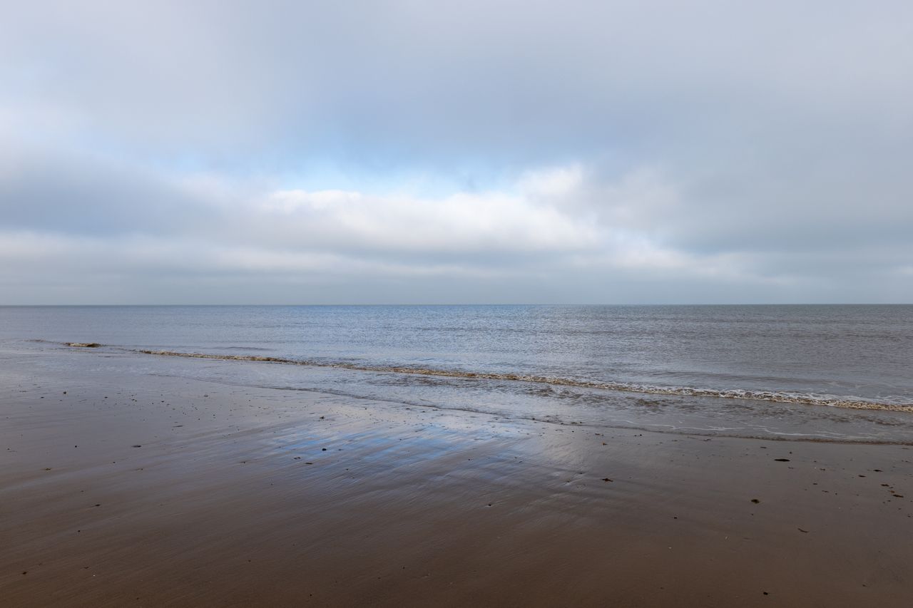 Photo of a beach taken with a Canon RF 15-35mm f/2.8L IS USM and Canon EOS R1