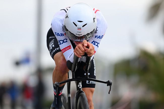 Juan Ayuso vince la cronometro di Lido di Camaiore (foto: Getty Images)