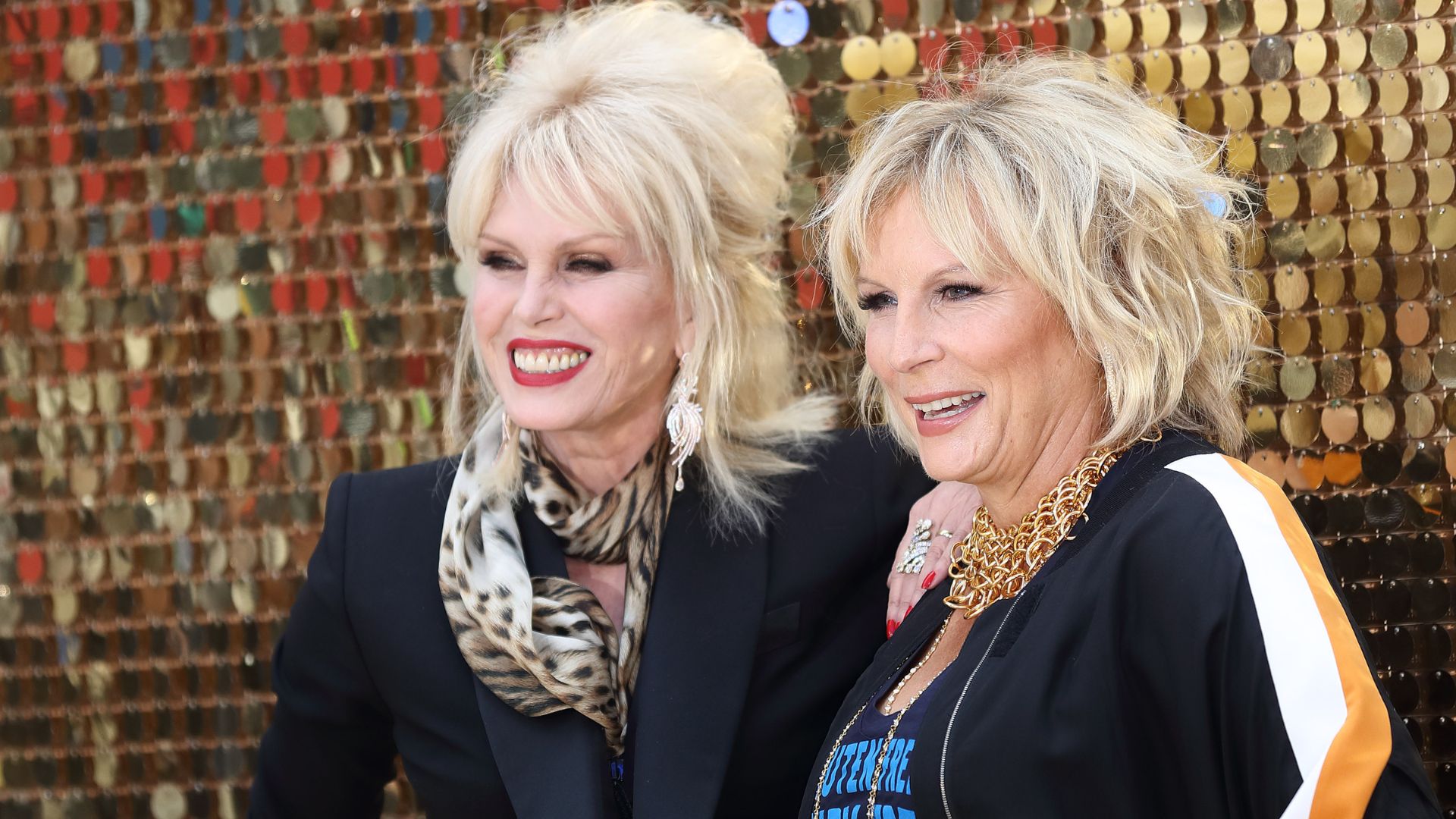 Joanna Lumley and Jennifer Saunders