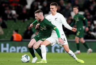 Shamrock Rovers midfielder Jack Byrne may have played himself into contention for a role against the Danes