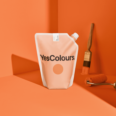 Electric Orange Matt Emulsion Paint