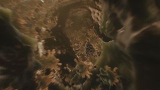 Shrinking Ant-Man flying past a tardigrade in Ant-Man (2015)_Marvel Studios and Walt Disney Pictures