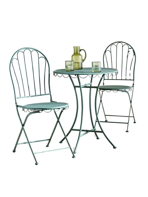Garden Bistro Table + Chairs Set