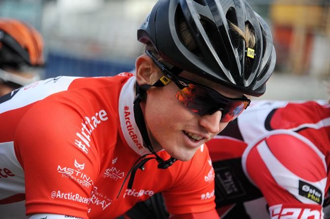 August Jensen (Team &Oslash;sterHus-Ridley) won the mountains classification in Norway