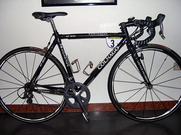 Oscar Friere's Colnago C50 HP Superlight - as seen winning races in Verona