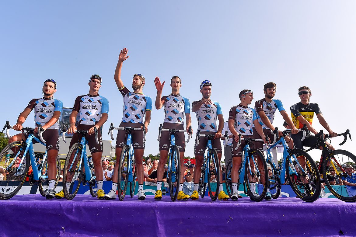 AG2R at the Bretagne Classic