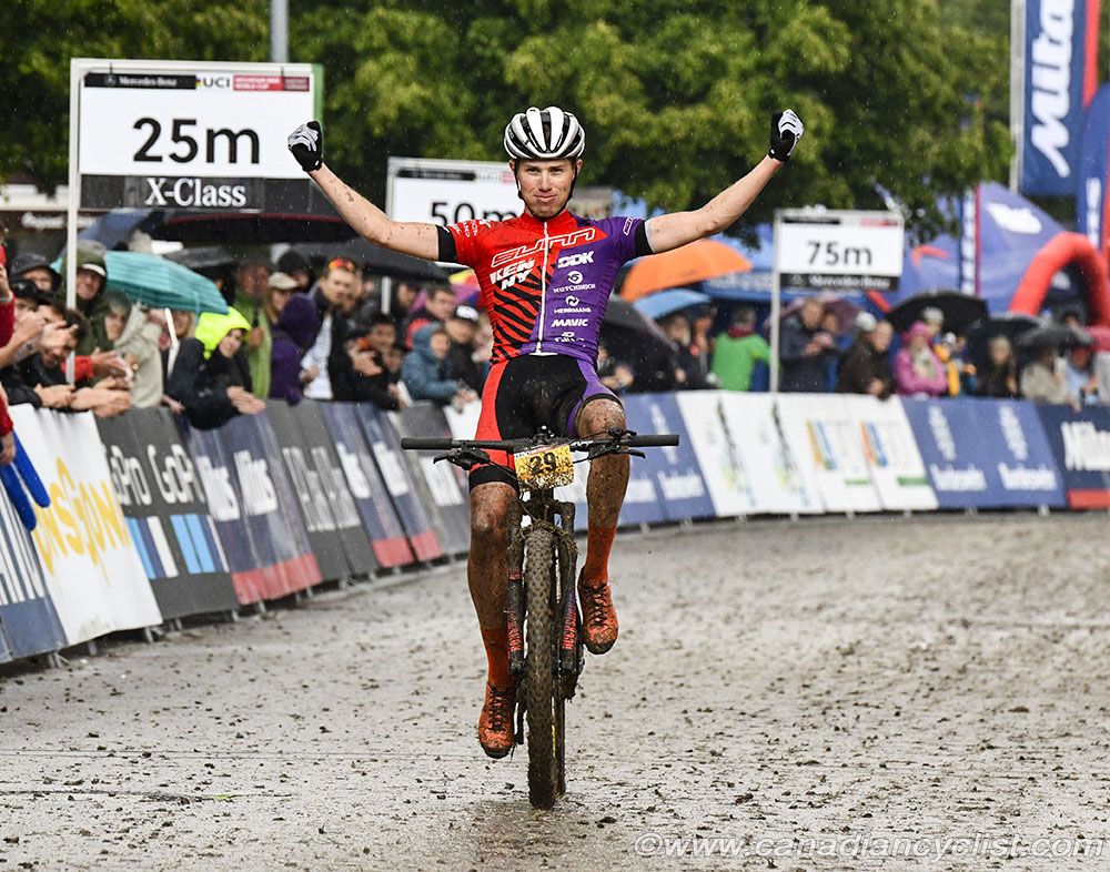 Joshua Dubau wins U23 Men's XC