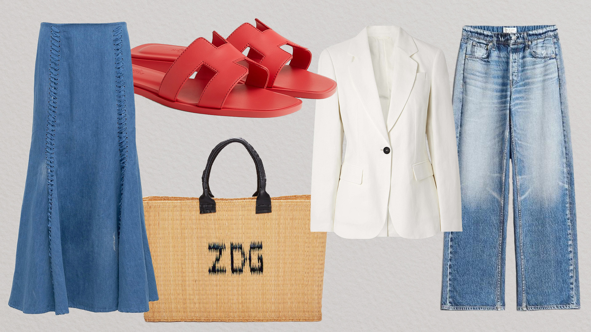 build a spring capsule wardrobe